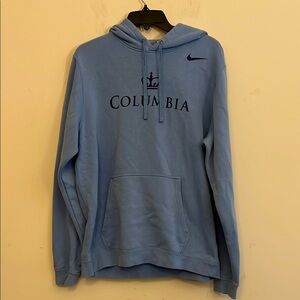 Columbia University Nike Light Blue Men's Hoodie Size Large